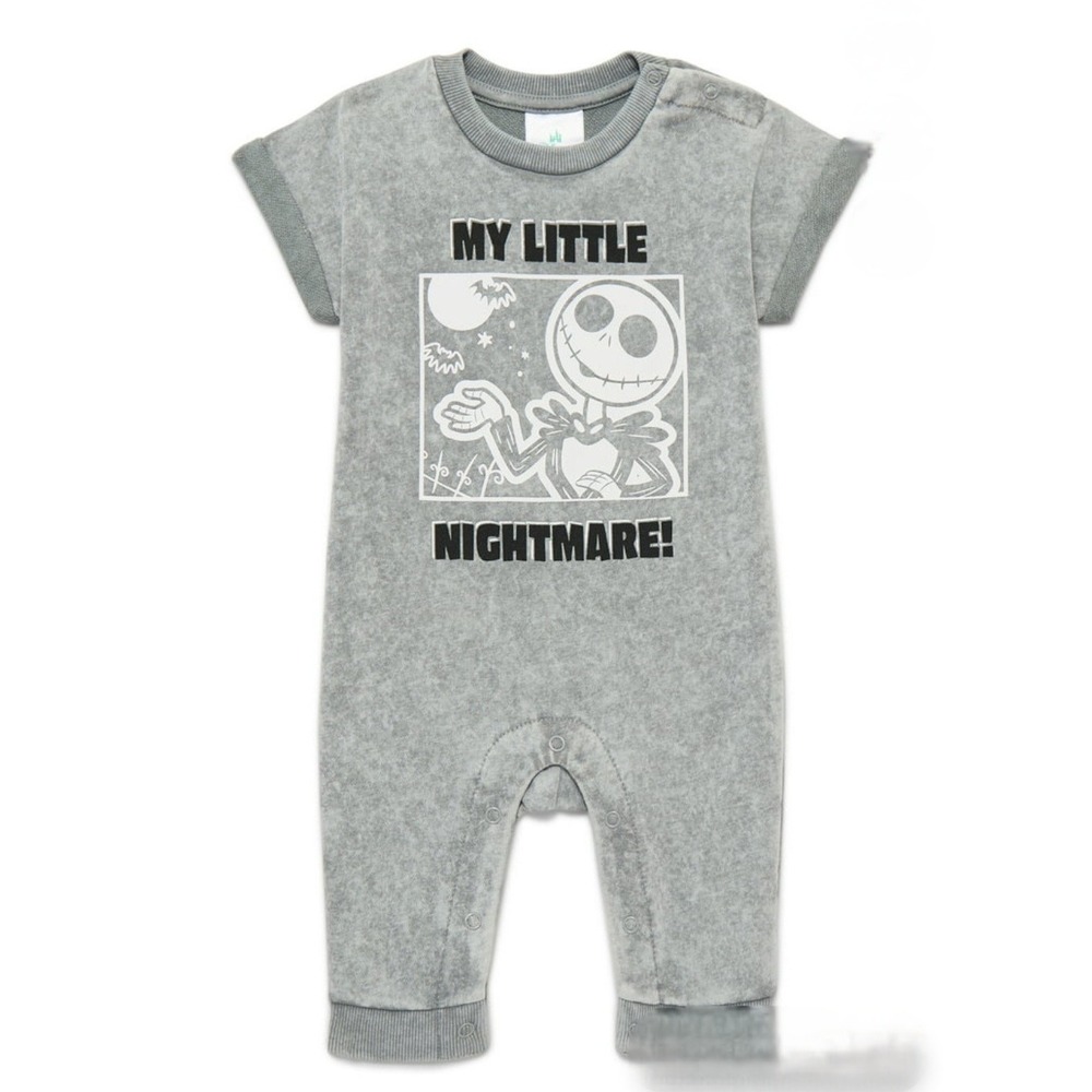 Disney Nightmare Before‎ Christmas Baby Romper Jack Skellington 18M Halloween